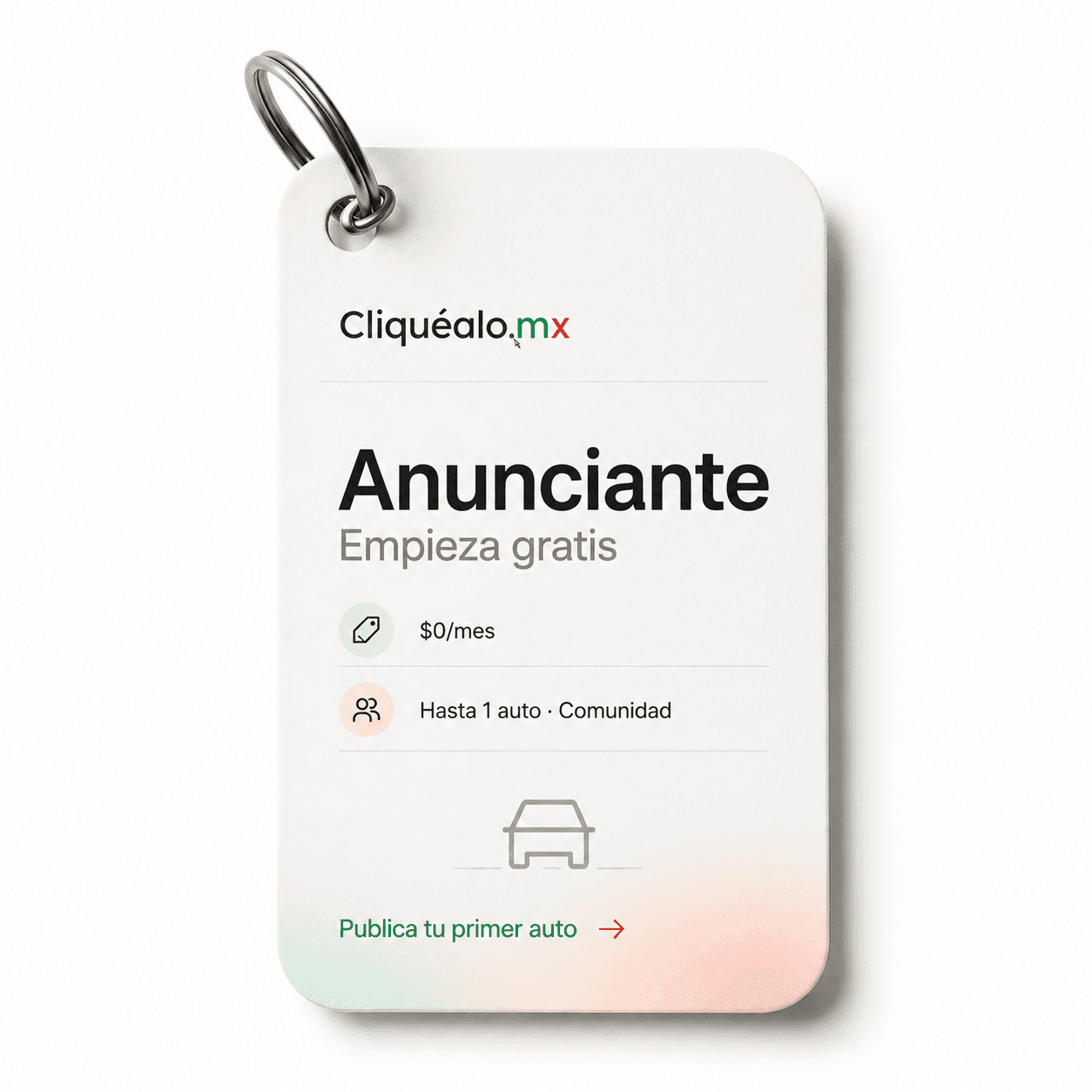 Etiqueta del paquete Anunciante de Kuentra