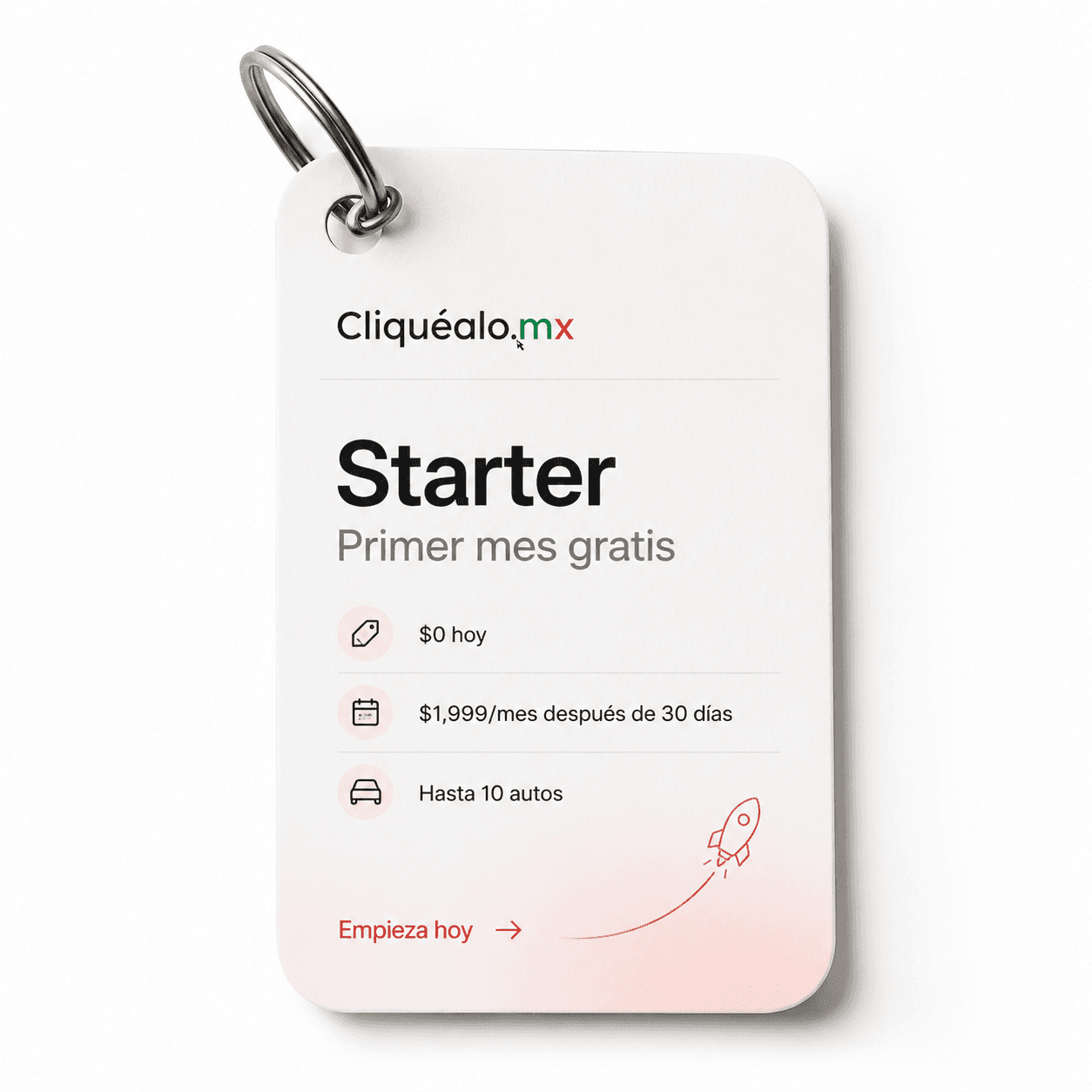 Etiqueta del paquete Starter de Kuentra